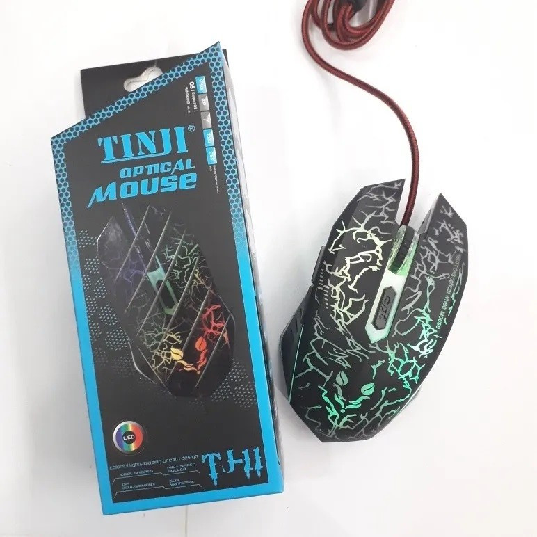 TINJI TJ-11 GAMING MOUSE(7 COLOUR RGB)